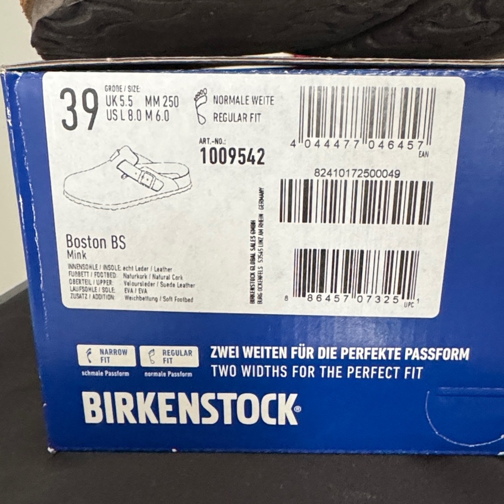 Birkenstock Women's Tan Suede Shoes - Picture 2 of 6